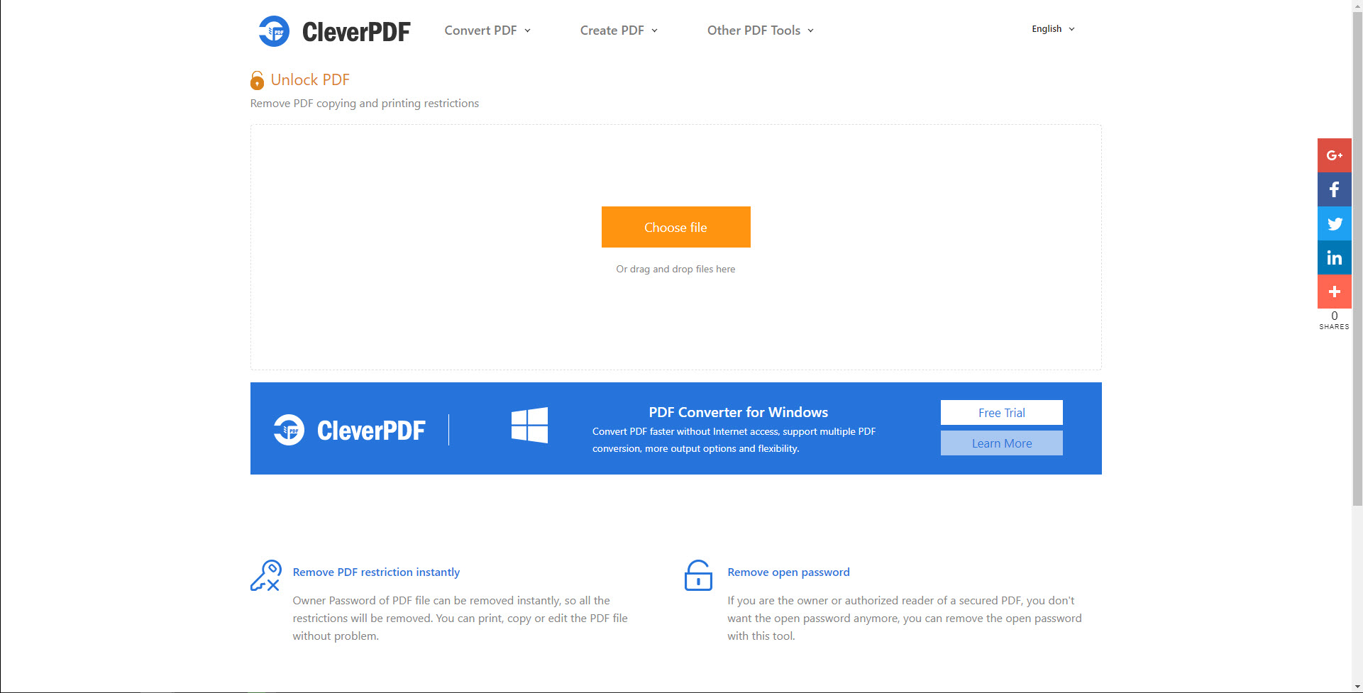 在线解密PDF文件 - 解除PDF打印复制权限 - PDF派